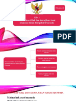 KD Harmonisasi Hak Dan Kewajiban Asasi Manusia Kelas XI