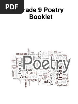 Poetry Booklet Gr 9 Copy-1