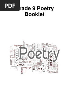 Poetry Booklet GR 9 Copy-1