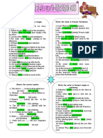 Activity 2 - Present Simple and Present Continuous