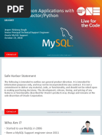 DEV5957 Develop Python Applications With MySQL Connector Python 1540494692052001JN7i