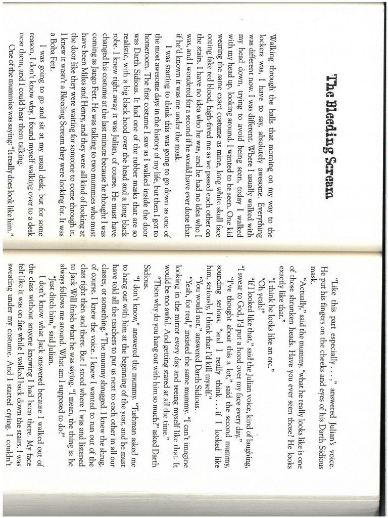 Chapter The Bleeding Scream PDF