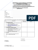 Formulir Pengambilan Ijazah S1 New