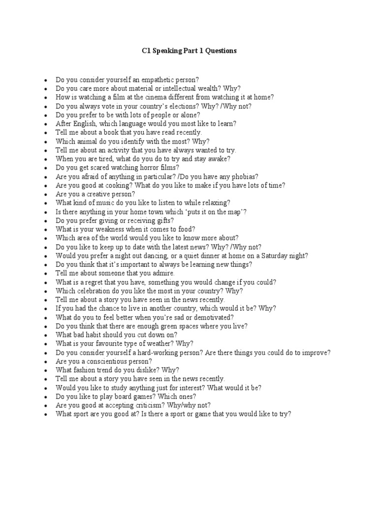 c1-speaking-part-1-questions-practice-pdf
