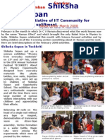 An Initiative of IIT Community For Social Upliftment: News Letter March 2008