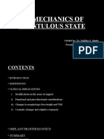 Final Biomechanics of Edentulous State