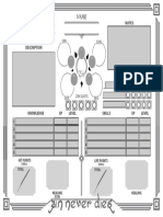 ZND NPC Sheet [Single] [From Fillable]