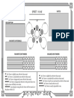 ZND Spirit Sheet [Single] [From Fillable]