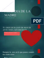 Feliz Dia de La Madre