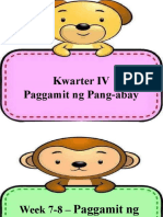 Kwarter IV Paggamit NG Pang-Abay