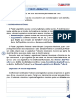 Resumo - 1604205 Wellington Antunes - 47158425 Direito Constitucional 2017 II Aula 61 Poder Legislativo Demo 2017