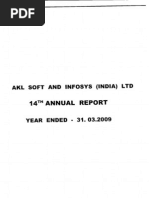 14TH Annual Report: Year Ended - 3 (. O3.2Oo9