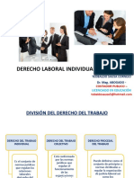 Semana Uno - Derecho Laboral Individual Primera Clase