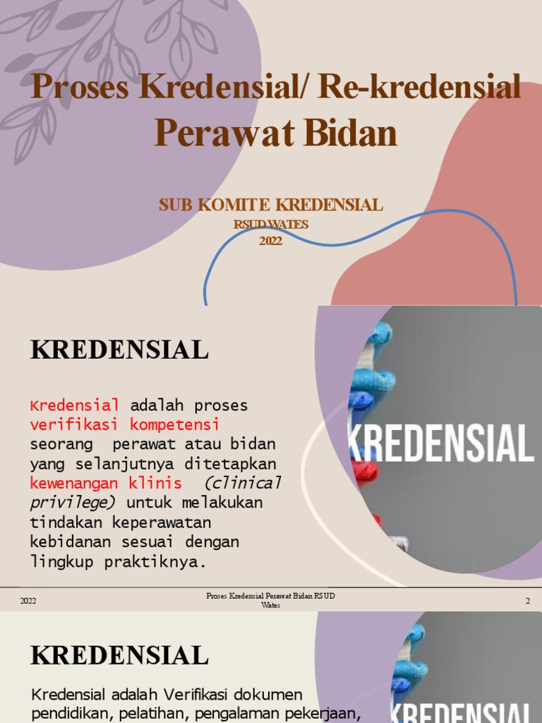 Proses Kredensial Perawat Bidan PDF