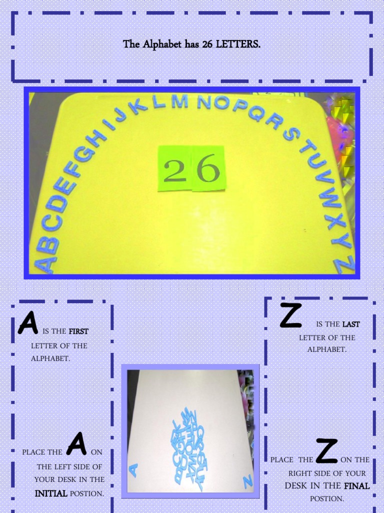 Alphabet Sequencing Activity Guide | PDF | Language Arts & Discipline