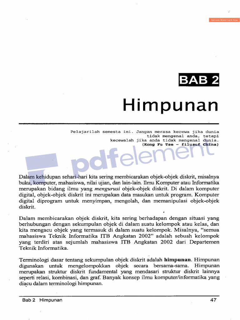 Bab 2 | PDF