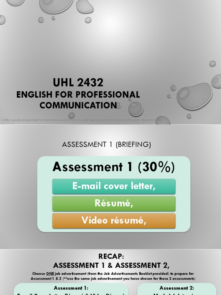 SC Unit 1 Slide W3b - Assessment 1 Briefing DEGREE - A1 UPDATED 17.03. ...