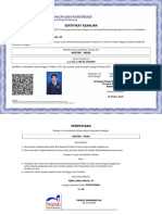 Pindaian (Scan) Ijazah Asli Atau Legalisir Dan Sertifikat Profesional Dan