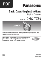 DMC-TZ70: Basic Operating Instructions