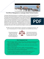 Zimmerman, C. (2008) - Feral Horse Management at Assateague Island National Seashore. National Park Service.