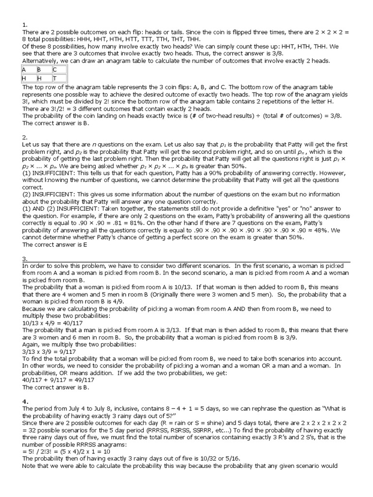 Gmat quant topic 8 probability solutions pdf odds batting