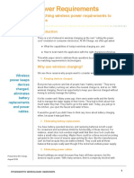 A Framework For Wireless Power Technologies