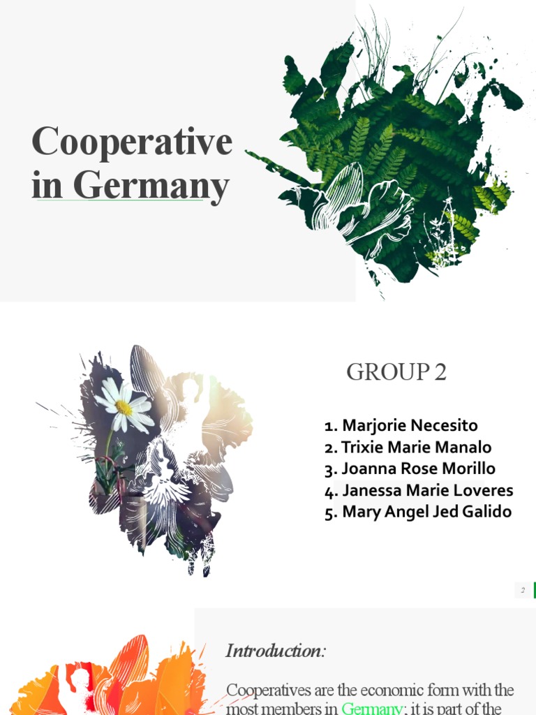 Cooperative in Germany | PDF | Cooperative | Economies