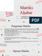 Kel 2 Matriks Aljabar