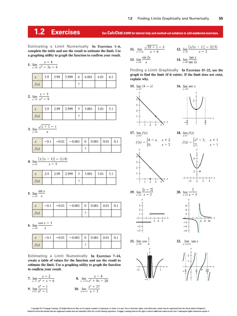 Larson Limits | PDF