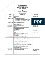 Rundown Holy Matrimony