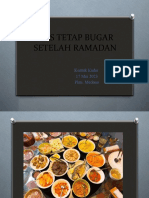 Tetap Bugar Setelah Ramadhan