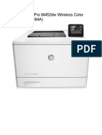 HP Laserjet Pro M452dw Wireless Color Printer