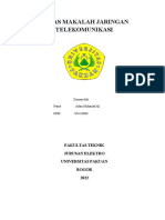 Tugas - Makalah Pentaripan - Jaringan Telekomunikasi Adam Muhamad Ali 054120046