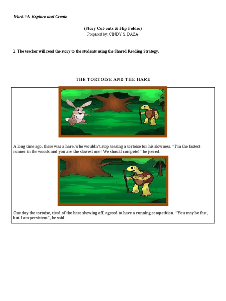 The Tortoise and The Hare | PDF