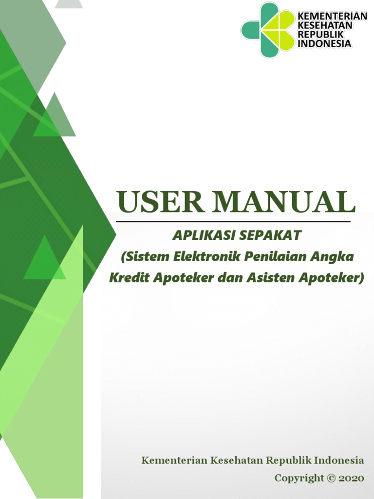 Cara Penggunaan Aplikasi Sepakat | PDF