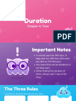 Duration Notes