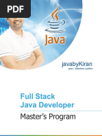 Java J2EE Syllabus JBK