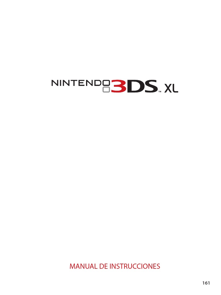 Manual Nintendo 3dsxl Operations Spanish | PDF | Nintendo | Hardware de ...