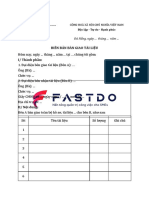 Fastdo - Bàn giao tài liệu