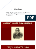 Gas Law-Gay Lussac