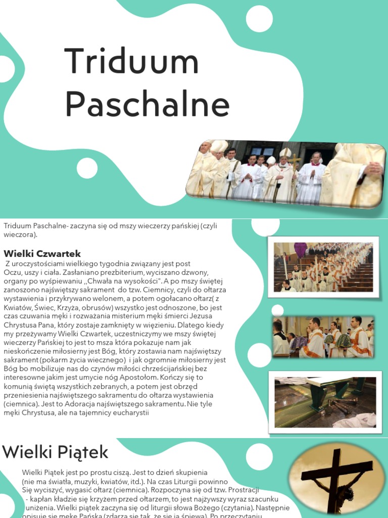 Triduum Paschalne Pdf