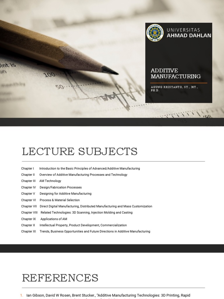Chapter I. Additive Manufacturing | PDF