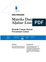 Matriks Dan Aljabar Linear TI