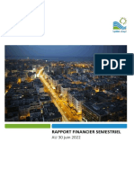 Rapport Financier Semestriel Au 30 Juin 2022