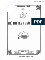 Test Giải Phẫu ĐH Y Hà Nội