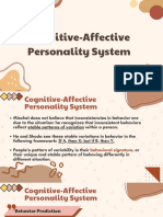 Cognitive-Affective Personality System