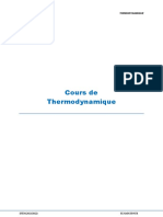 Partie I Cours Thermo