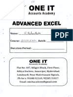 Adv Excel