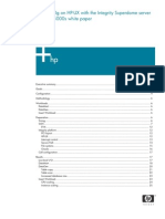 Oracle 10g and EVA5000s White Paper: On HP-UX With The Integrity Superdome Server