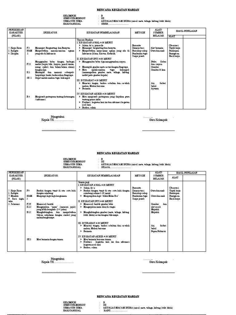 RKH B Minggu 2 | PDF